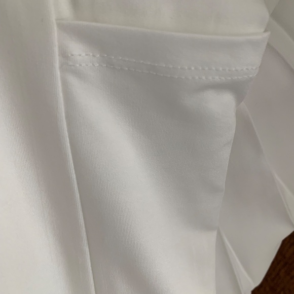 NWT Justice Girls Sport Pleated Skirt w Shorts Tech Pocket White XL Plus 16P/18P - Picture 3 of 3